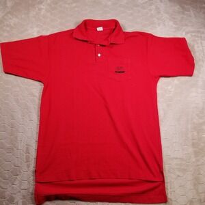 VTG 70s 80s Champion Blue Bar Polo Shirt Sz XL Schwinn Bicycles USA Made RARE